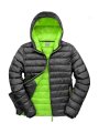 Heren Jas Result Snow Bird Hoodie R194M Black-Lime